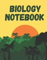 Biology notebook: wide ruled composition notebook 120 pages (8.5x11), get ready for the new school year; back to school 2020 1087421934 Book Cover