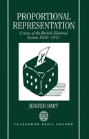 Proportional Representation: British Electoral System 0198201362 Book Cover