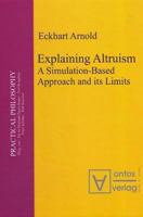 Explaining Altruism 3110327309 Book Cover