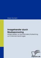 Imagetransfer Durch Musiksponsoring 3836671301 Book Cover