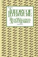 Theory of Literature 0156890844 Book Cover