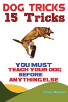 Dog Tricks: 15 Tricks You Must Teach Your Dog Before Anything Else 1951737288 Book Cover