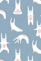 Yoga Pattern - Yoga Namaste Health Meditation Yogi 03: Graph Paper 5x5 Notebook for for Yoga Lovers 1099609798 Book Cover