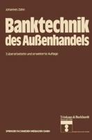 Banktechnik Des Aussenhandels 3409490329 Book Cover