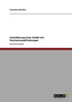 Ver�u�erung einer GmbH mit Pensionsverpflichtungen 3640792955 Book Cover
