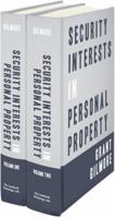 Security Interests in Personal Property. 2 Volumes. 1886363811 Book Cover