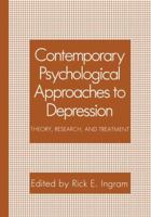 Contemporary Psychological Approaches to Depression: Theory, Research, and Treatment (The Language of Science) 1461279097 Book Cover