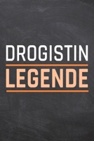 Drogistin Legende: Drogistin Punktraster Notizbuch, Notizheft oder Schreibheft 110 Seiten B�ro Equipment & Zubeh�r Lustiges Geschenk zu Weihnachten oder Geburtstag 1697316336 Book Cover