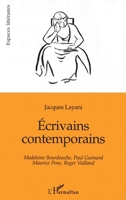 ECRIVAINS CONTEMPORAINS: Madeleine Bourdouxhe, Paul Guimard, Maurice Pons, Roger Vailland 2738474837 Book Cover