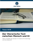 Der literarische Text zwischen Mensch und KI 6630125282 Book Cover