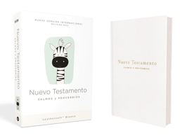 NVI, Nuevo Testamento de bolsillo, con Salmos y Proverbios, Leathersoft, Blanco (Spanish Edition) 0829773045 Book Cover