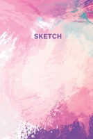 Sketch: A Magical Unicorn Sketch Book for fans of Cupcakes, Doodles, Llamas, Caticorns and Rainbows A Fun Art book for Elementary, Middle School and High School Girls 1676547789 Book Cover