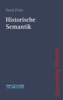 Historische Semantik 3476103137 Book Cover