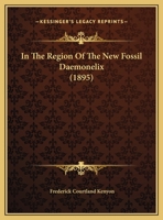 In The Region Of The New Fossil Daemonelix 116940717X Book Cover