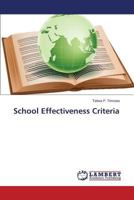 School Effectiveness Criteria 3659593079 Book Cover