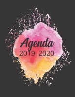 Agenda Original 2019/20: Organiseur Cadeau Pratique, Planificateur Journalier, Semainier, Mensuel, Annuel Une Idée Cadeau D Anniversaire Ou De Noël Pour Elle Ou Lui (French Edition) 1693008750 Book Cover