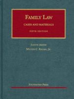 Cases And Materials on Family Law 0882779826 Book Cover