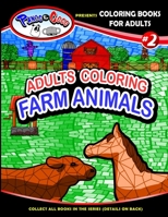 Panic and CoCo presents Adults Coloring Farm Animals 1312561300 Book Cover