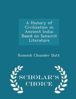 Civilization of India 1438537158 Book Cover