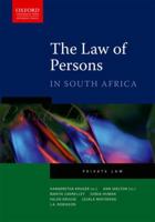 The Law of Persons in South Africa 0195985818 Book Cover