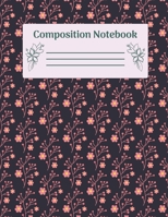 Composition Notebook: Wide Ruled Notebooks Paper - Composition Notebook (Diary, Journal) 8.5x11in 100 Pages Wide Ruled Notebooks Paper 169913474X Book Cover