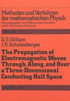 The Propagation of Electromagnetic Waves Through, Along and Over a Three-Dimensional Conducting Half Space: Em Waves Over a Conducting Earth 3820489053 Book Cover