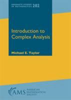 Introduction to Complex Analysis 1470452863 Book Cover
