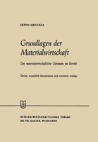 Grundlagen der Materialwirtschaft: Das materialwirtschaftliche Optimum im Betrieb 3409690328 Book Cover