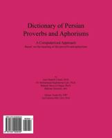 Dictionary of Persian Proverbs and Aphorisms 153090904X Book Cover