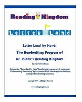 Letter Land by Hand: The Handwriting Program of The Reading Kingdom 145388839X Book Cover