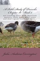 A Bible Study of Proverbs Chapter 26--Book 2 1988027322 Book Cover
