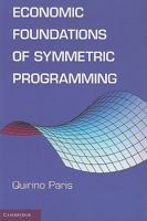 Economic Foundations of Symmetric Programming 052112302X Book Cover
