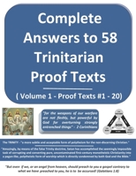 Complete Answers To 50 Trinitarian Proof Texts B08ZWFTD1F Book Cover