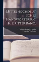 Mittelhochdeutsches Handwörterbuch. Dritter Band. 1018480978 Book Cover