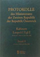 Protokolle Des Ministerrates Der Zweiten Republik, Kabinett Leopold Figl I: Band 9: 27. Janner 1948 Bis 23. Marz 1948 3700177895 Book Cover