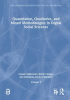 Quantitative, Qualitative, and Mixed Methodologies in Digital Social Sciences 1041339410 Book Cover
