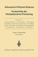 Advances in Polymer Science, Volume 4/4: Fortschritte Der Hochpolymeren-Forschung 3540037055 Book Cover