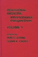 Behavioral Medicine: International Perspectives, Volume 1 089391620X Book Cover