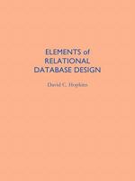 Elements of Relational Database Design 1425182801 Book Cover