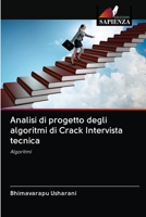 Analisi di progetto degli algoritmi di Crack Intervista tecnica: Algoritmi 6202982721 Book Cover