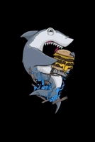 Shark H20 Notebook: Blank Lined Notebook Journal for Work, School, Office 6x9 110 page 1676957863 Book Cover