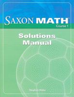 Math Course 1 Solution Manual 1591418178 Book Cover