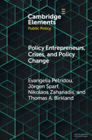 Policy Entrepreneurs, Crises, and Policy Change 100931467X Book Cover