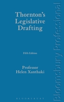 Legislative Drafting 0406399808 Book Cover