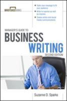 Manager's Guide To Business Writing 2/E 007177226X Book Cover