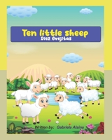 Ten little sheep: Bilingual: English -Spanish B0BR6YC5KL Book Cover