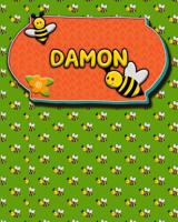 Handwriting Practice 120 Page Honey Bee Book Damon: Primary Grades Handwriting Book K-2 107048492X Book Cover
