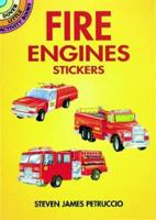 Fire Engines Stickers 0486405028 Book Cover