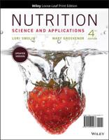 Nutrition: Science and Applications 0030177081 Book Cover