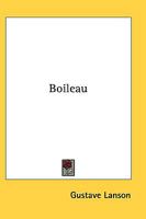 Boileau 0526106506 Book Cover